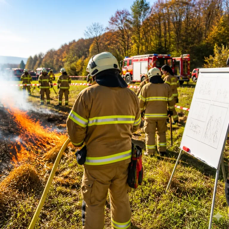 Feuerwehren rüsten auf: Seminar und Übungen zur Vegetationsbrandbekämpfung in Lehrte