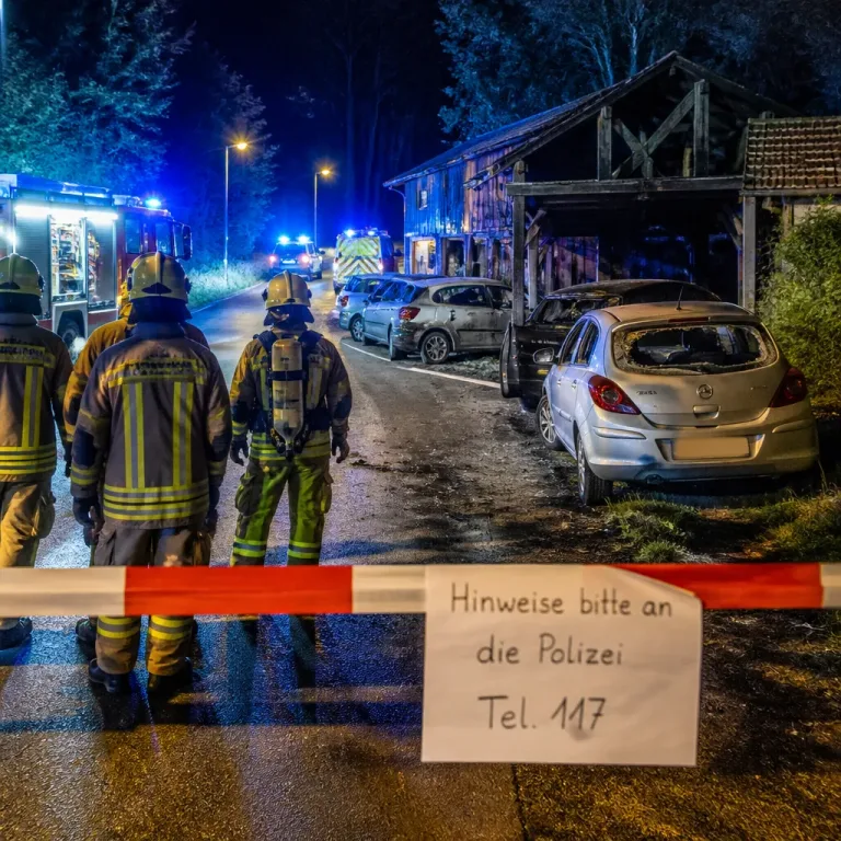 Serie von Einbrüchen und Bränden in Wesermarsch – Polizei bittet um Hinweise