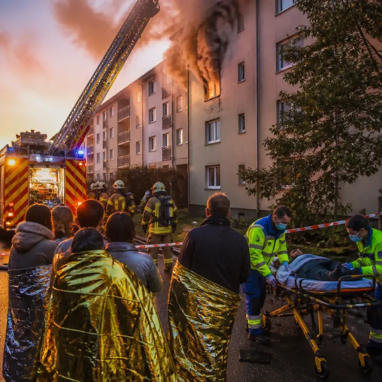 Hausbrand in Bremen-Kattenturm: 19 Bewohner in Sicherheit, mehrere leicht verletzt