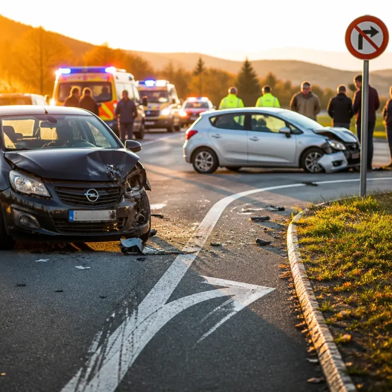 Senior missachtet Abbiegevorschrift und verursacht Auffahrkollision auf Bundesstrasse