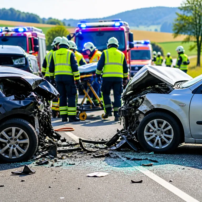 Schwerer Unfall auf L215: Fahrzeuglenker mit über 2,9 Promille — Person eingeklemmt