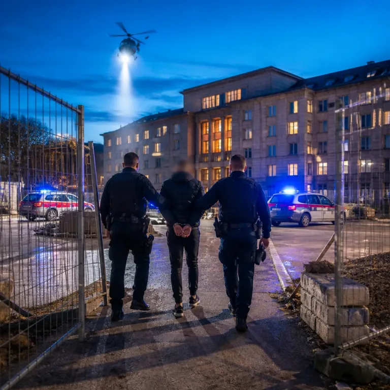 Unbefugter betritt gesichertes Gelände des Bundesgerichtshofs – Festnahme nach Hubschraubereinsatz