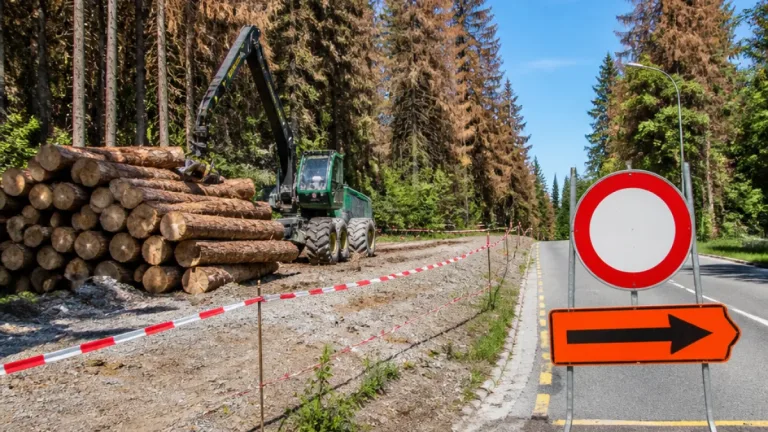 Borkenkäfer in Uster: Über 400 m³ befallenes Fichtenholz – Waldwege und Teil der Guntenswilerstrasse gesperrt