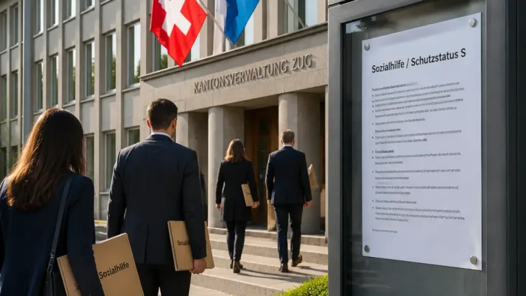 Bund übergibt Kantonen Entscheid über Sozialhilfe für Schutzstatus S – Zug hatte gewarnt