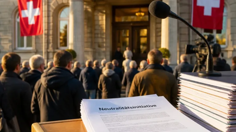 Bundesrat warnt vor Folgen der Neutralitätsinitiative – klare Ablehnung empfohlen