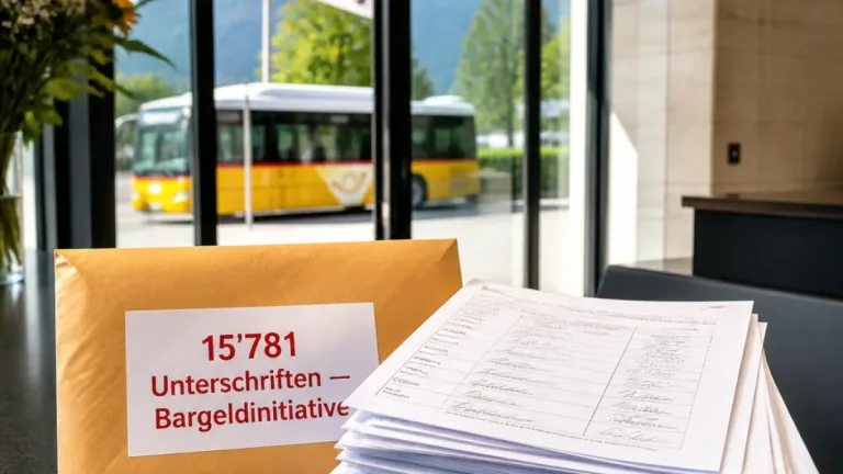 Bündner Bargeldinitiative mit über 15'700 Unterschriften eingereicht – «Barzahlen muss bleiben»