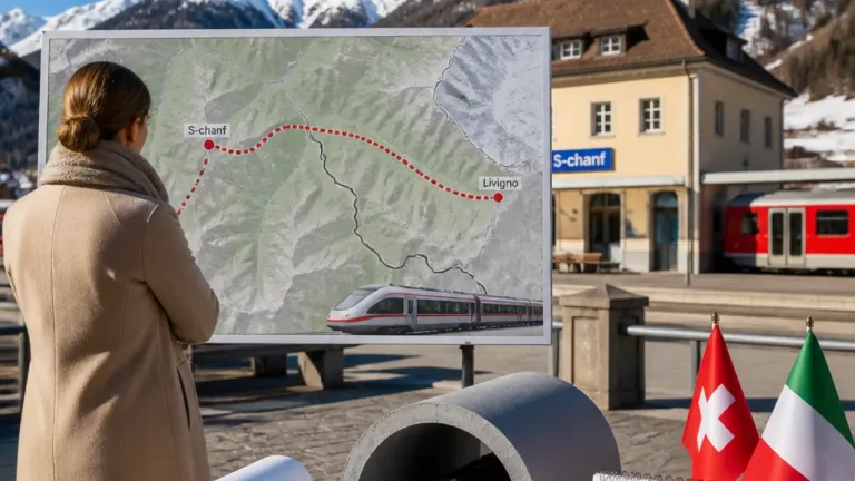 Bündner Regierung zeigt Interesse an Zugverbindung zwischen S-chanf und Livigno