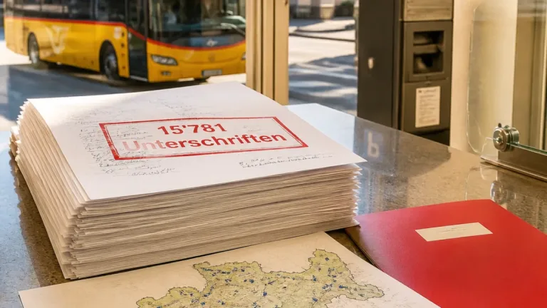Bündnerin reicht Volksinitiative ein – 15'781 Unterschriften für Bargeldpflicht bei staatlichen Leistungen