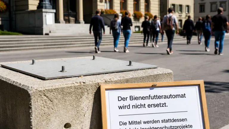 Burgdorf verzichtet nach Diebstahl auf Ersatz des Bienenfutterautomaten