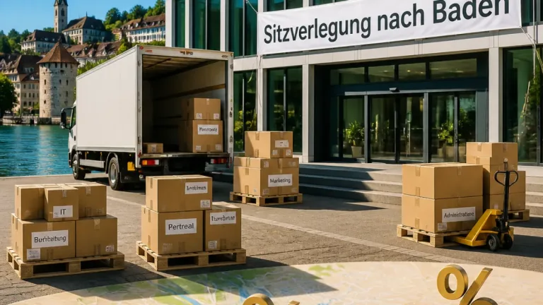 Cembra zieht nach Baden: Steuerliches Plus für die Stadt, Verlust für Zürich