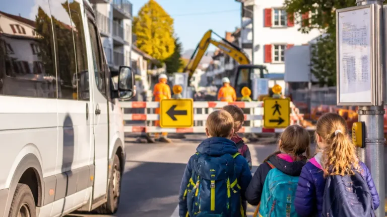 Cham: Schulbusfahrpläne für das Schuljahr 2026/2027 veröffentlicht — Baustelle verändert Haltestellen