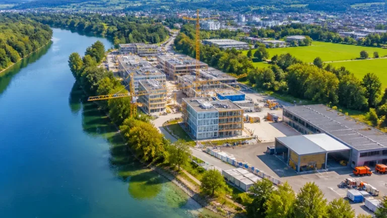 CKW plant neuen Energiepark und Hauptsitz auf Rathausen-Areal in Emmen