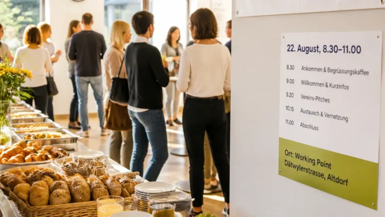 Dätwyler Stiftung lädt Urner Vereinsverantwortliche zum kostenlosen Brunch und Austausch in Altdorf