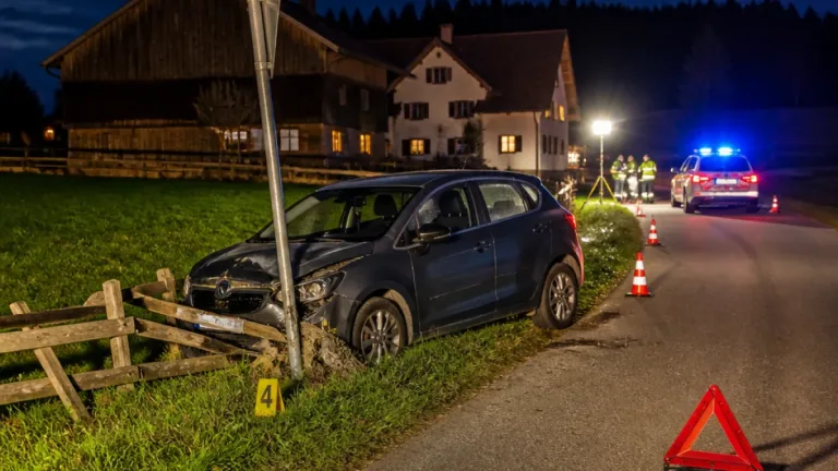 Drei alkoholbedingte Unfälle in einer Nacht im Kanton Thurgau