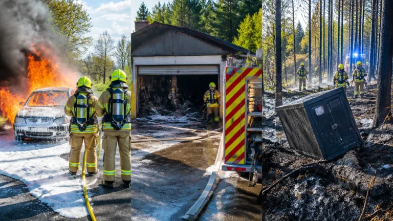 Drei Brände innert kurzer Zeit im Kanton Luzern: Feuerwehr löscht ohne Verletzte