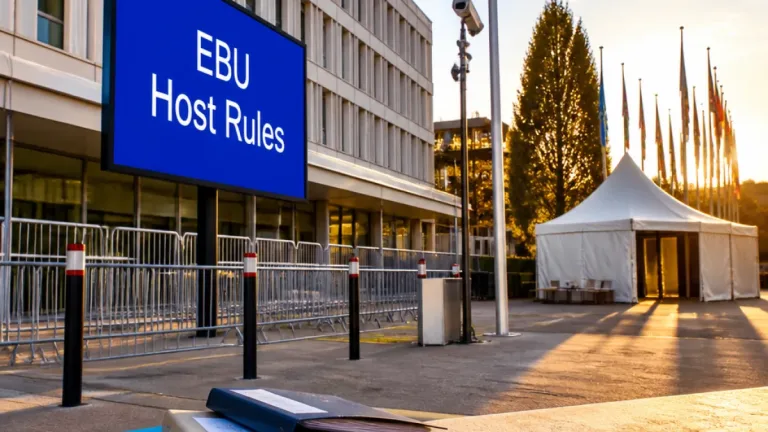 EBU verschärft Regeln: ESC darf nicht mehr in Konfliktstaaten stattfinden