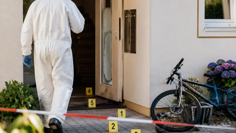 Einbruch in Mehrfamilienhaus in Trogen: Spurensicherung und Ermittlungen laufen