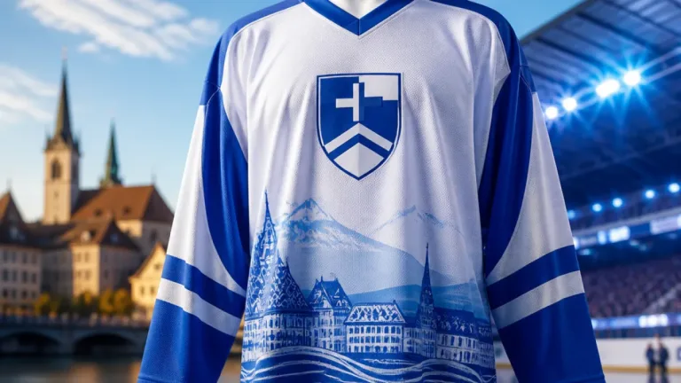 EV Zug präsentiert neues Heimtrikot für Saison 2026/27 mit Zuger Wahrzeichen