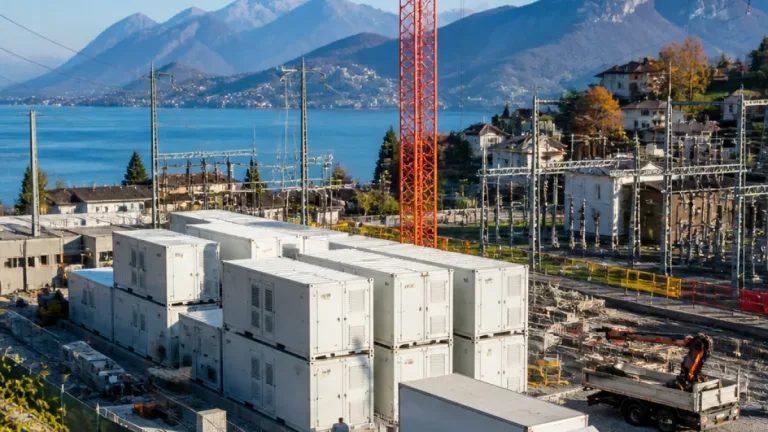 EWN baut Grossbatteriespeicher in Buochs — 25 MWh Kapazität für Netzstabilität