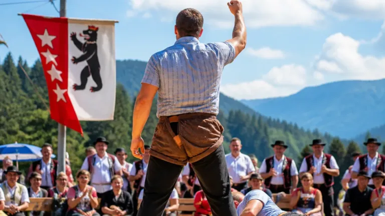 Fabian Staudenmann dominiert Schwingfest in Werdtberg und gewinnt überlegen