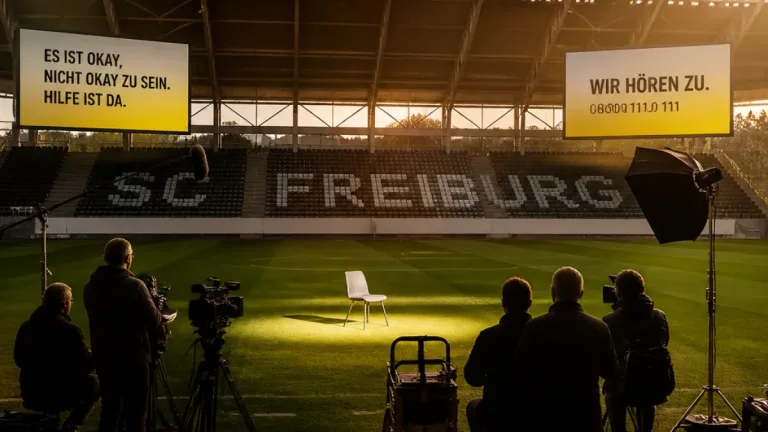 Filmprojekt im SC‑Stadion macht Suizidprävention sichtbar