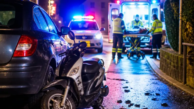 Flucht vor Kontrolle: Zwei Zweiradlenker verunfallen im Kanton Luzern und landen im Spital