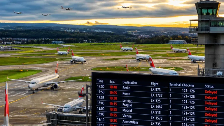 Flughafen Zürich gehört zu den pünktlichsten Schlusslichtern Europas
