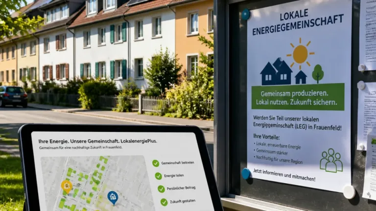 Frauenfeld: Thurplus startet «LokalenergiePlus» für lokale Solar-Teams