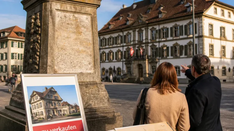 Frauenfeld verkauft Denkmalgrundstück trotz historischer Zustimmungsklausel