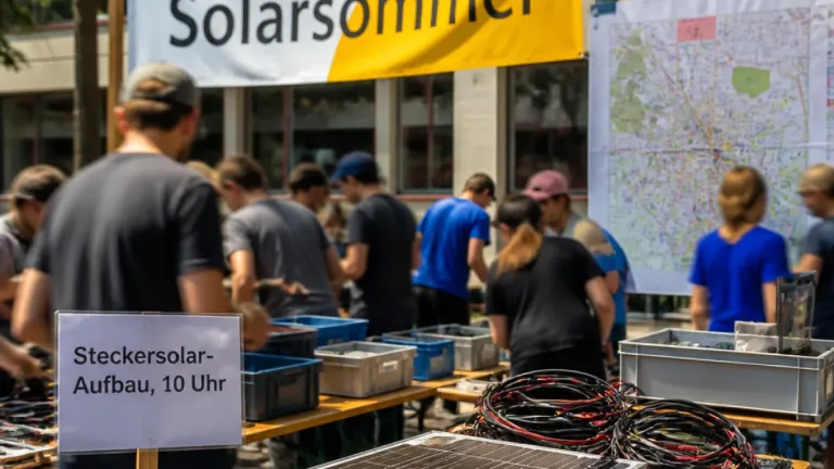 Freiburg will 300 Steckersolar-Geräte aus 600 gebrauchten Panels herstellen
