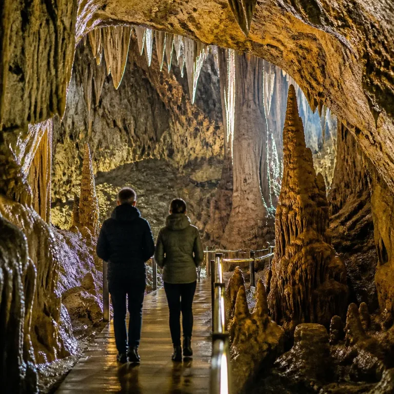 Unterirdische Abkühlung: Die Atta‑Höhle bei Attendorn bietet konstant 9 °C