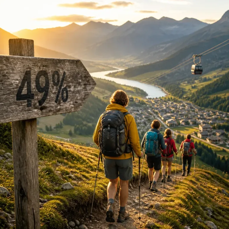 Wandern bleibt Schlusslicht? Nein — Wandern ist weiterhin die beliebteste Sportart der Schweiz