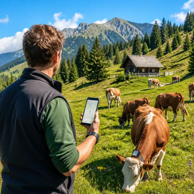 GPS-Ohrmarken auf der Alp: So finden Landwirtinnen und Wandernde das Vieh schneller