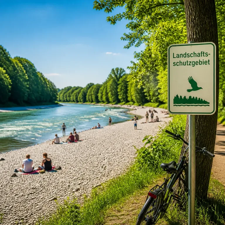 Isar in München: Beliebtes Naherholungsgebiet ist Landschaftsschutzgebiet — das müssen Besucher wissen