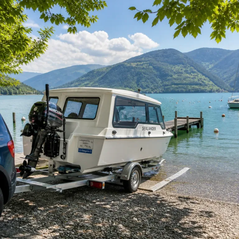 Sealander: Wohnwagen, Anhänger und kleines Motorboot in einem — was erlaubt ist und was nicht