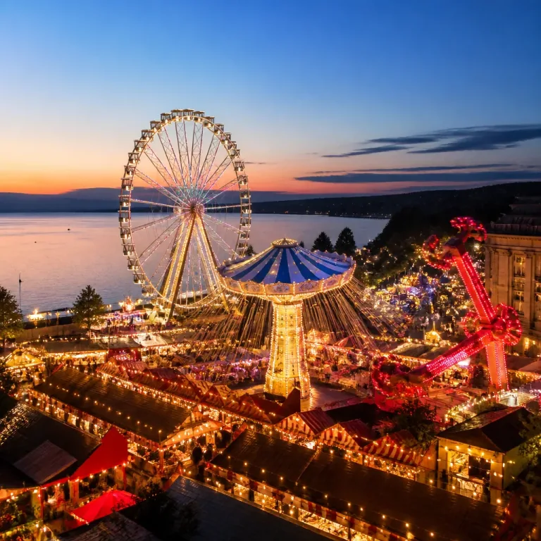 Lozärner Herbstmääs eröffnet mit neuem Riesenrad und spektakulären Fahrgeschäften