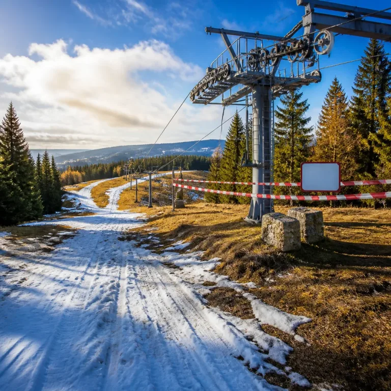 Tauwetter setzt Wintersport im Erzgebirge stark zu – Loipen und Lifte nur eingeschränkt