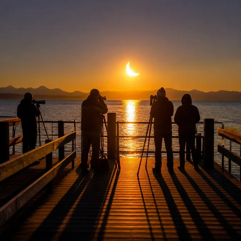 Fast totale Sonnenfinsternis über Rapperswil-Jona: Schärfere Schatten und schwindendes Licht