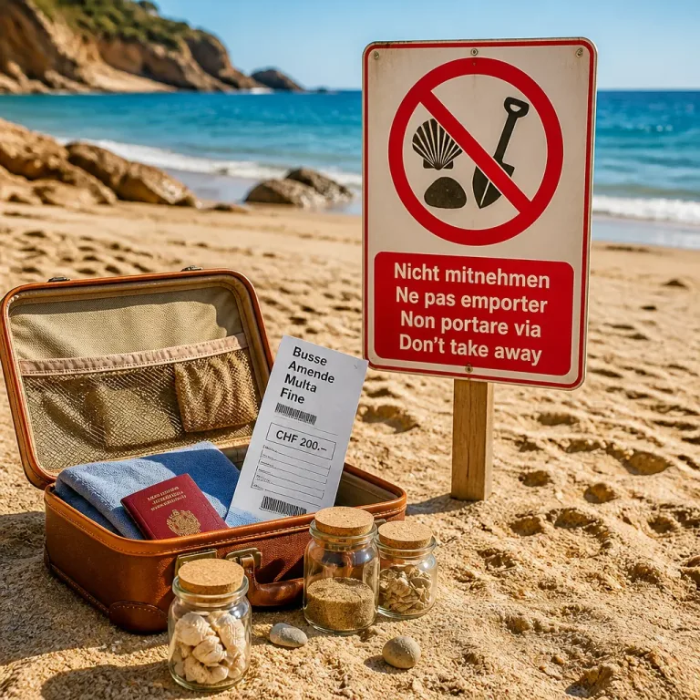 Muscheln, Steine, Sand: Diese Strand‑Souvenirs können teuer werden