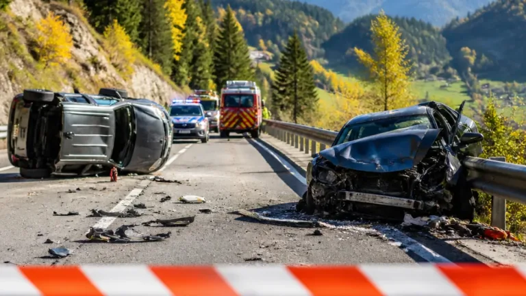 Frontalkollision auf N28 bei Schiers: Zwei Tote, drei Verletzte