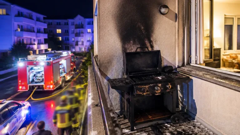 Gasgrill auf Balkon in Rapperswil-Jona fängt Feuer – niemand verletzt