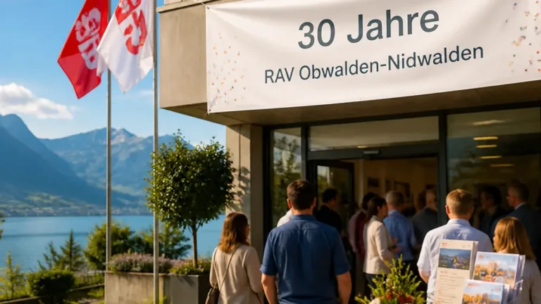 Gemeinsames RAV Obwalden‑Nidwalden feiert 30 Jahre – Modell hat sich bewährt