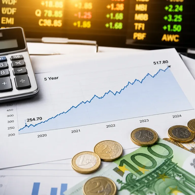 Investment vor fünf Jahren hätte mehr als doppelt so viel Wert gebracht