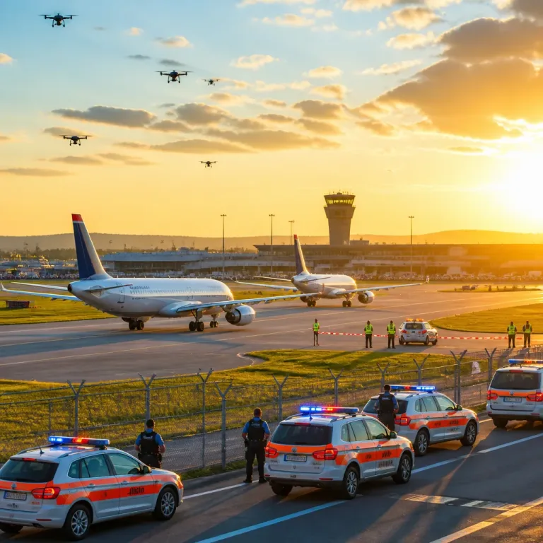 Mehrere Drohnen führen zu kurzzeitigen Einschränkungen am Flughafen Köln/Bonn