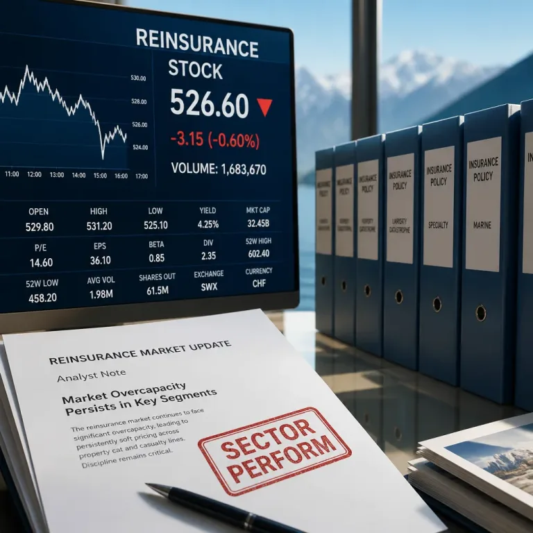 RBC belässt Munich Re auf 'Sector Perform' – Analysten warnen vor Überkapazitäten
