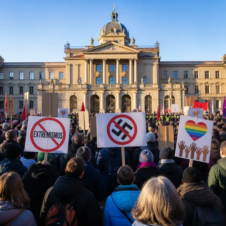 Tausende in deutschen Städten auf den Strassen gegen AfD und Rechtsextremismus