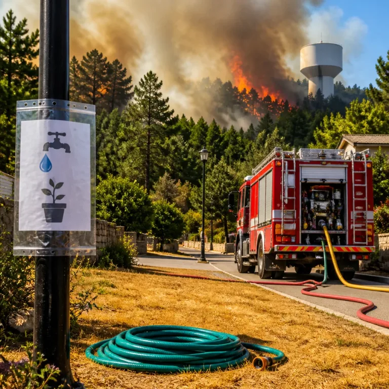 Waldbrand bei Rodenbach: Behörden fordern Wassersparen zur Sicherung der Löschwasserversorgung