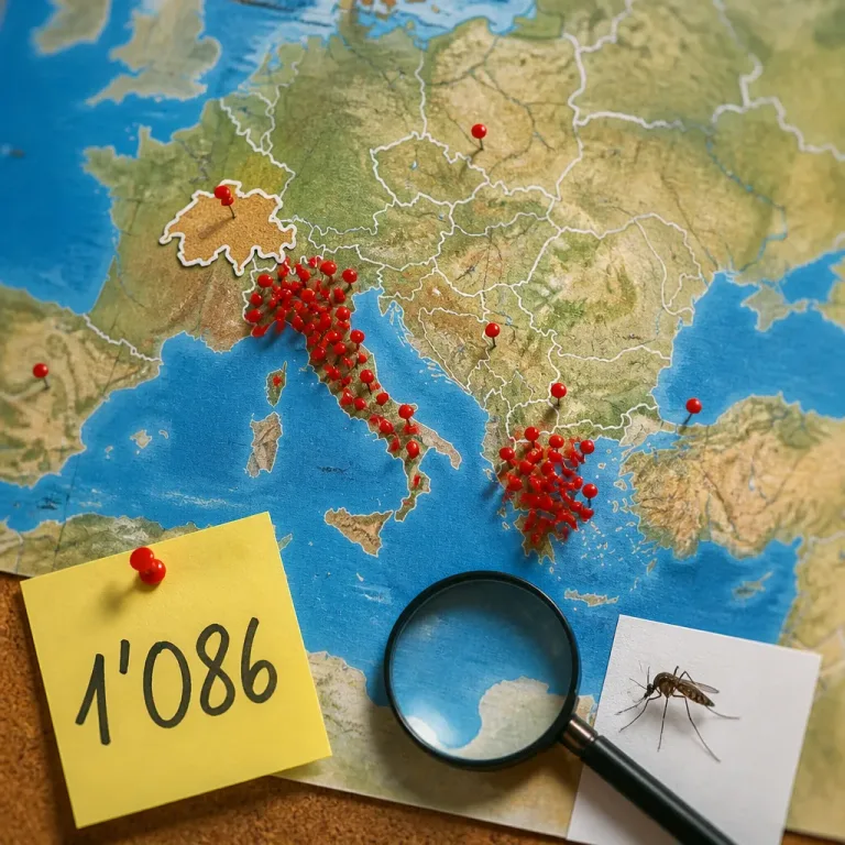 West-Nil-Virus erreicht mehr als 1ʼ000 lokale Fälle in Europa – auch Schweiz betroffen