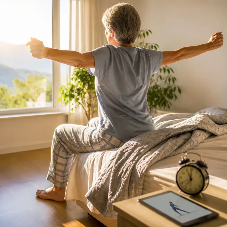 Fünf einfache Bett-Übungen gegen morgendliche Steifheit – in fünf Minuten fit