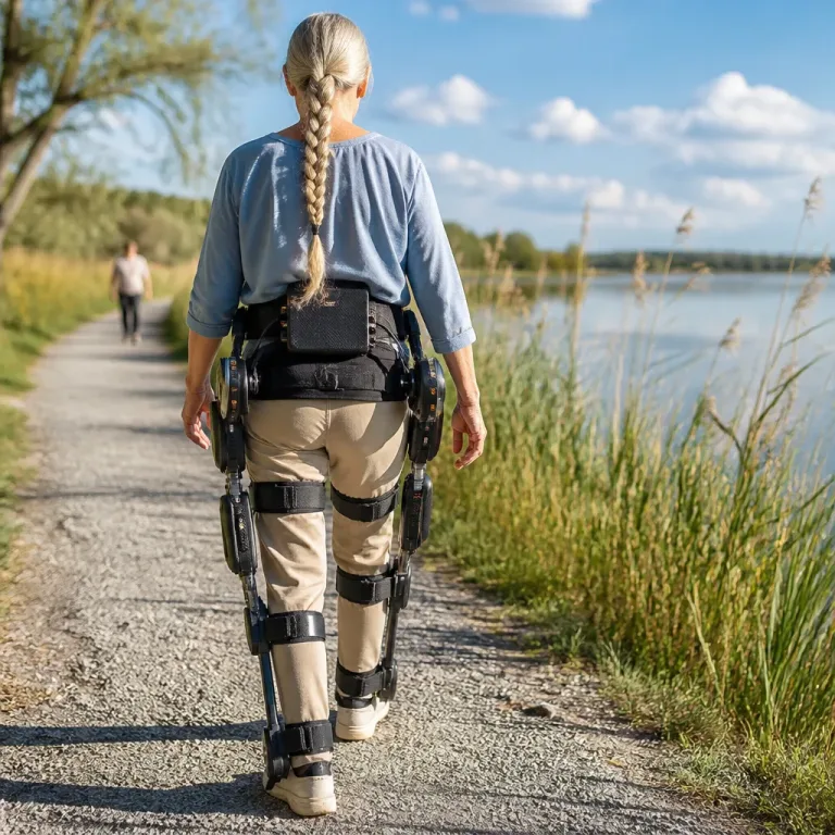 Motorisiertes Exoskelett ermöglicht 85‑Jähriger längere Wanderung – Chancen und Grenzen